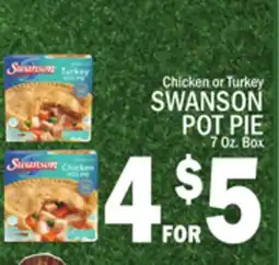 C Town SWANSON POT PIE offer