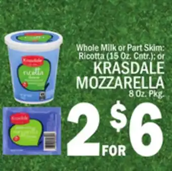 C Town KRASDALE MOZZARELLA offer