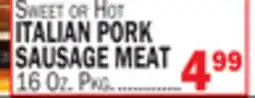 C Town ITALIAN PORK SAUSAGE MEAT offer