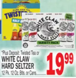 C Town WHITE CLAW HARD SELTZER offer