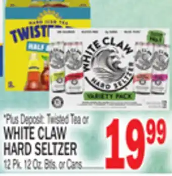 C Town WHITE CLAW HARD SELTZER offer