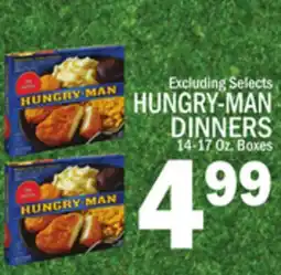 C Town HUNGRY-MAN DINNERS offer