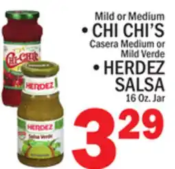 C Town CHI CHI'S HERDEZ SALSA 16 Oz. Jar offer