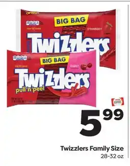 Weis Markets Twizzlers Family Size offer