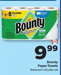Weis Markets Bounty Paper Towels offer