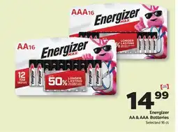 Weis Markets Energizer AA & AAA Batteries offer