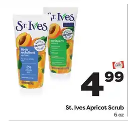 Weis Markets St. Ives Apricot Scrub offer