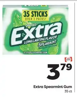 Weis Markets Extra Spearmint Gum offer
