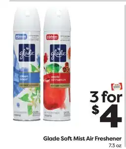 Weis Markets Glade Soft Mist Air Freshener offer