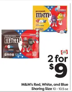 Weis Markets M&M'S Red, White, and Blue Sharing Size offer