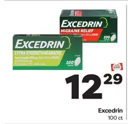 Weis Markets Excedrin offer