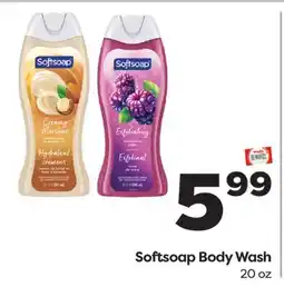 Weis Markets Softsoap Body Wash offer