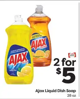 Weis Markets Ajax Liquid Dish Soap offer