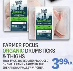 Kings Food Markets FARMER FOCUS ORGANIC DRUMSTICKS & THIGHS offer