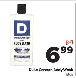 Weis Markets Duke Cannon Body Wash offer
