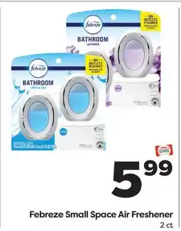 Weis Markets Febreze Small Space Air Freshener offer