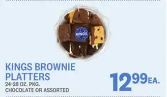 Kings Food Markets KINGS BROWNIE PLATTERS offer