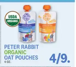 Kings Food Markets PETER RABBIT ORGANIC OAT POUCHES offer