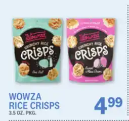 Kings Food Markets WOWZA RICE CRISPS offer