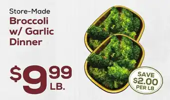 DeCicco & Sons Store-Made Broccoli w/ Garlic Dinner offer