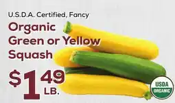 DeCicco & Sons Organic Green or Yellow Squash offer