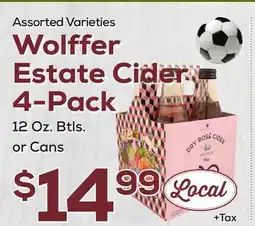 DeCicco & Sons Wolffer Estate Cider offer