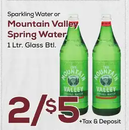 DeCicco & Sons Mountain Valley Spring Water offer