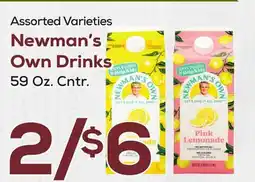 DeCicco & Sons Newman's Own Drinks offer