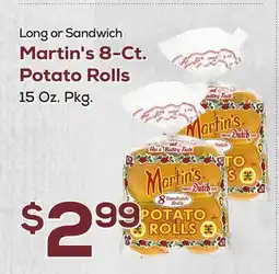 DeCicco & Sons Martin's 8-Ct. Potato Rolls offer