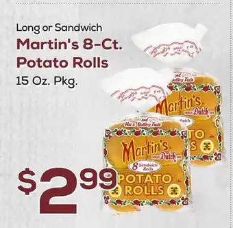 DeCicco & Sons Martin's 8-Ct. Potato Rolls offer