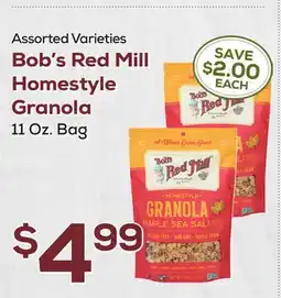 DeCicco & Sons Bob's Red Mill Homestyle Granola offer