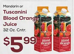 DeCicco & Sons Mandarin or Tuscanini Blood Orange Juice offer