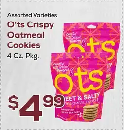 DeCicco & Sons O-ts Crispy Oatmeal Cookies offer