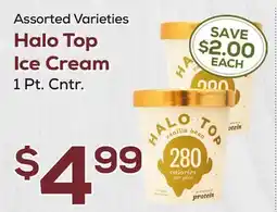 DeCicco & Sons Assorted Varieties Halo Top Ice Cream offer