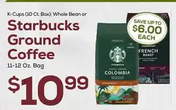 DeCicco & Sons Starbucks Ground Coffee offer
