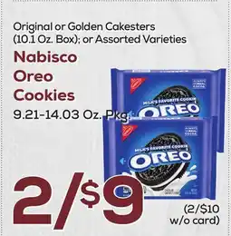 DeCicco & Sons Nabisco Oreo Cookies offer