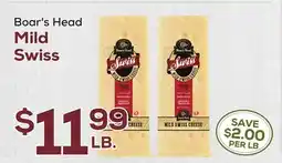 DeCicco & Sons Boar's Head Mild Swiss offer