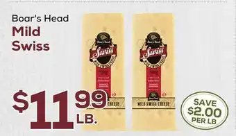 DeCicco & Sons Boar's Head Mild Swiss offer