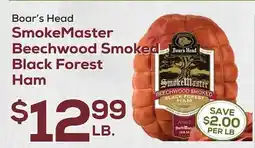 DeCicco & Sons SmokeMaster Beechwood Smoked Black Forest Ham offer