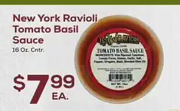 DeCicco & Sons New York Ravioli Tomato Basil Sauce offer