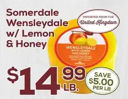 DeCicco & Sons Somerdale Wensleydale w/ Lemon & Honey offer