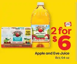 Weis Markets Apple and Eve Juice offer