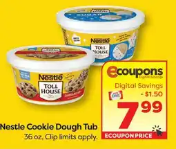 Weis Markets Nestle Cookie Dough Tub offer