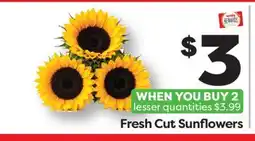 Weis Markets Fresh Cut Sunflowers offer