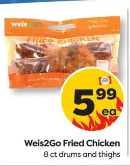 Weis Markets Weis2Go Fried Chicken offer