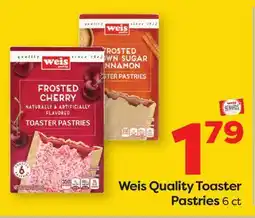 Weis Markets Weis Quality Toaster Pastries offer