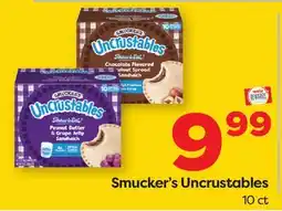 Weis Markets Smucker's Uncrustables offer