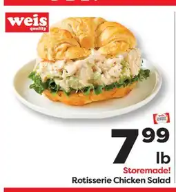 Weis Markets Rotisserie Chicken Salad offer