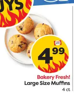 Weis Markets Large Size Muffins offer