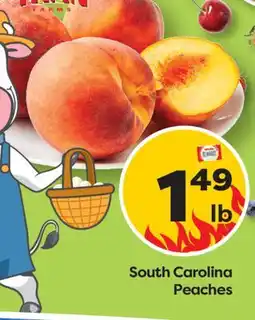 Weis Markets South Carolina Peaches offer